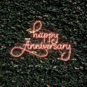 Happy Anniversary Neon Sign