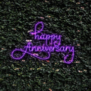 Happy Anniversary Neon Sign