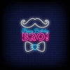 Happy Birthday Bro Neon Sign