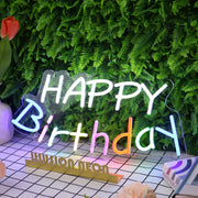 Happy Birthday Custom Neon Sign