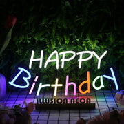 Happy Birthday Custom Neon Sign