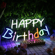 Happy Birthday Custom Neon Sign