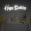 Happy Birthday For Home Decor LED Custom Neon Sign