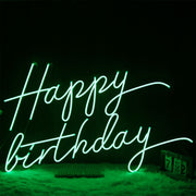 Happy Birthday Neon LED Sign