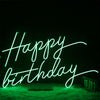 Happy Birthday Neon LED Sign