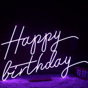 Happy Birthday Neon LED Sign