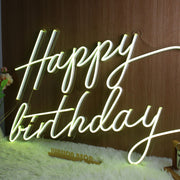 Happy Birthday Neon LED Sign