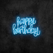 Happy Birthday Neon Sign