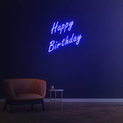 Happy Birthday Neon Sign