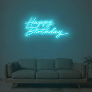 Happy Birthday Neon Sign