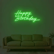 Happy Birthday Neon Sign