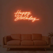 Happy Birthday Neon Sign