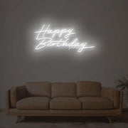 Happy Birthday Neon Sign