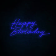 Happy Birthday Neon Sign