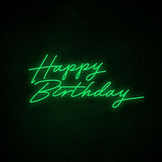 Happy Birthday Neon Sign