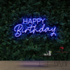 Happy Birthday Neon Sign