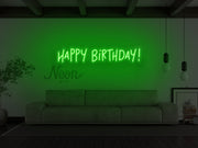 Happy Birthday V2 Neon Sign