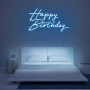 Happy Birthday V3 Neon Sign