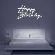 Happy Birthday V3 Neon Sign