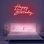 Happy Birthday V3 Neon Sign