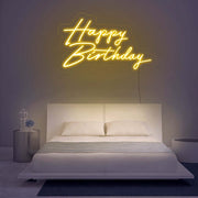 Happy Birthday V3 Neon Sign