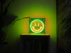 Happy Face Infinity Mirror Neon Sign