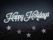 Happy Holidays Neon Sign