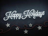 Happy Holidays Neon Sign