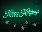 Happy Holidays Neon Sign