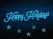 Happy Holidays Neon Sign