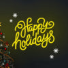 Happy Holidays Neon Sign