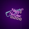 Happy New Year Bottle Neon Sign