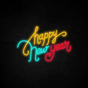 Happy New Year Led Wall Room Neon Sign