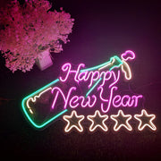 Happy New Year Neon Sign