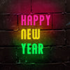 Happy New Year Neon Sign