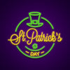 Happy St Patricks Day Neon Sign