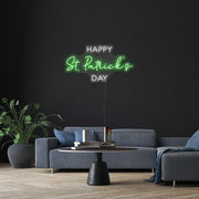 Happy St Patricks Day Neon Sign