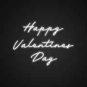 Happy Valentines Day Neon Sign