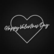 Happy Valentines Day Neon Sign