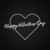 Happy Valentines Day Neon Sign