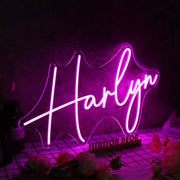 Harlyn Pink Neon Sign