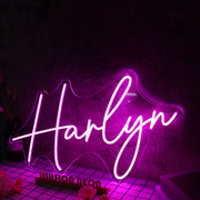 Harlyn Pink Neon Sign