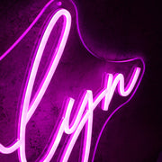 Harlyn Pink Neon Sign