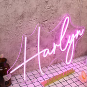 Harlyn Pink Neon Sign