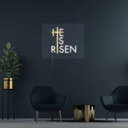 He Is Risen Neon Sign