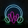 Headphone With Music Neon Sign