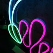 Headphone With Music Neon Sign