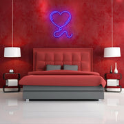 Heart Balloon Neon Sign