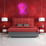 Heart Balloon Neon Sign