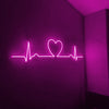 Heart Beat Neon Sign